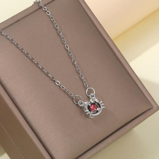 Stunning Diamond Cat Necklace - Gift for Her