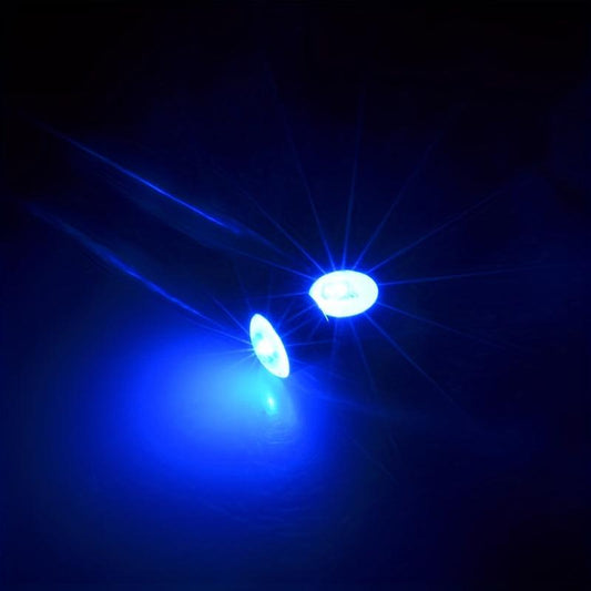 2PCS LED Magnet Earrings Party Colorful Earrings, No Ear Holes