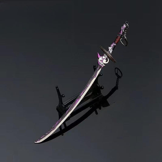Anime Metal Uncut Weapon Look Craft Treasure Model Set Toy