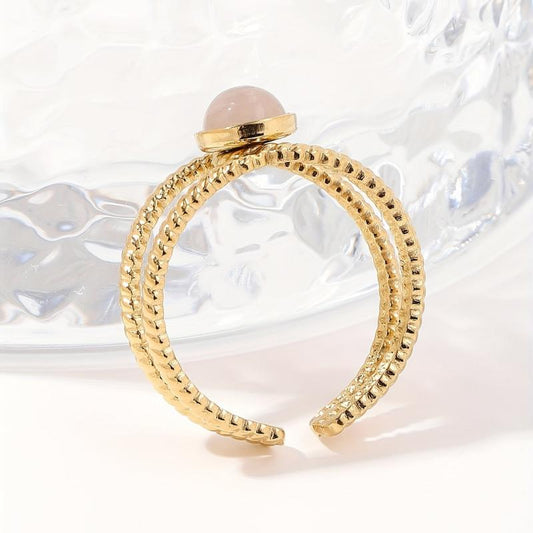 Personalized Stainless Steel Ring for Her
