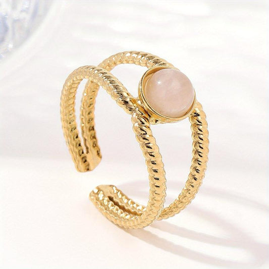 Personalized Stainless Steel Ring for Her