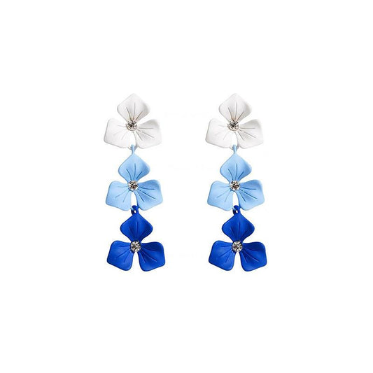 Vintage Fairy Earrings Rhinestone Decor Perfect Gift Idea