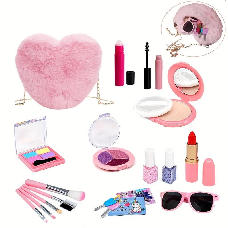 21pcs Girls Cosmetic Gift Set - Birthday and Christmas Makeup Kit