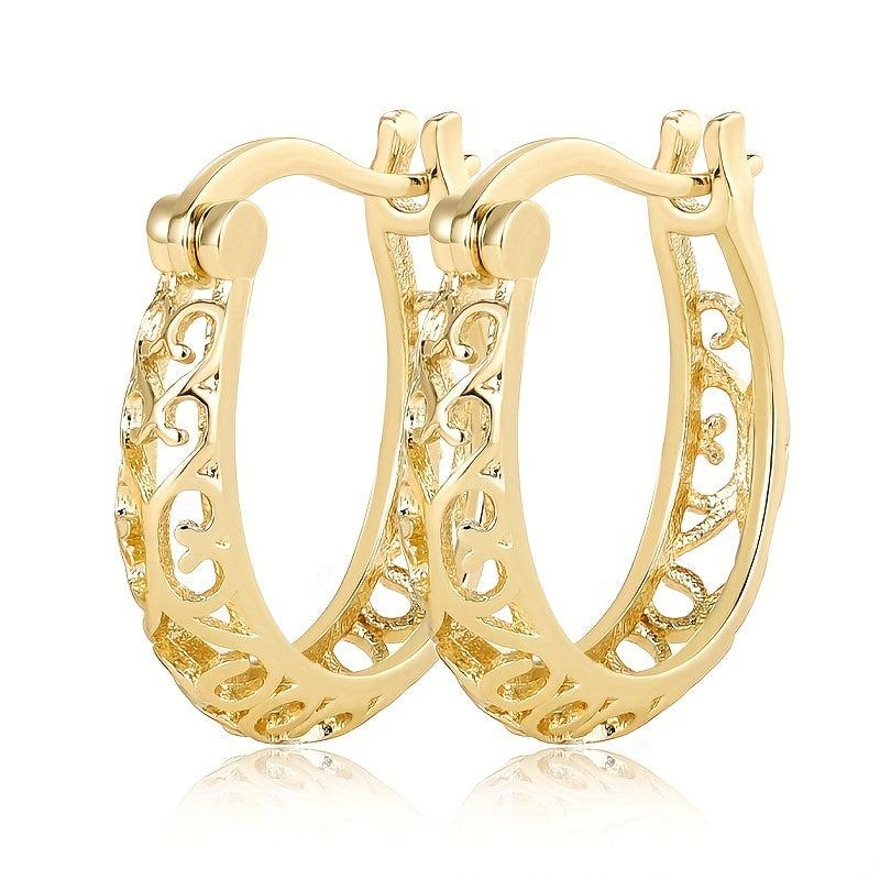 Elegant Silver Hoop Earrings for Women
