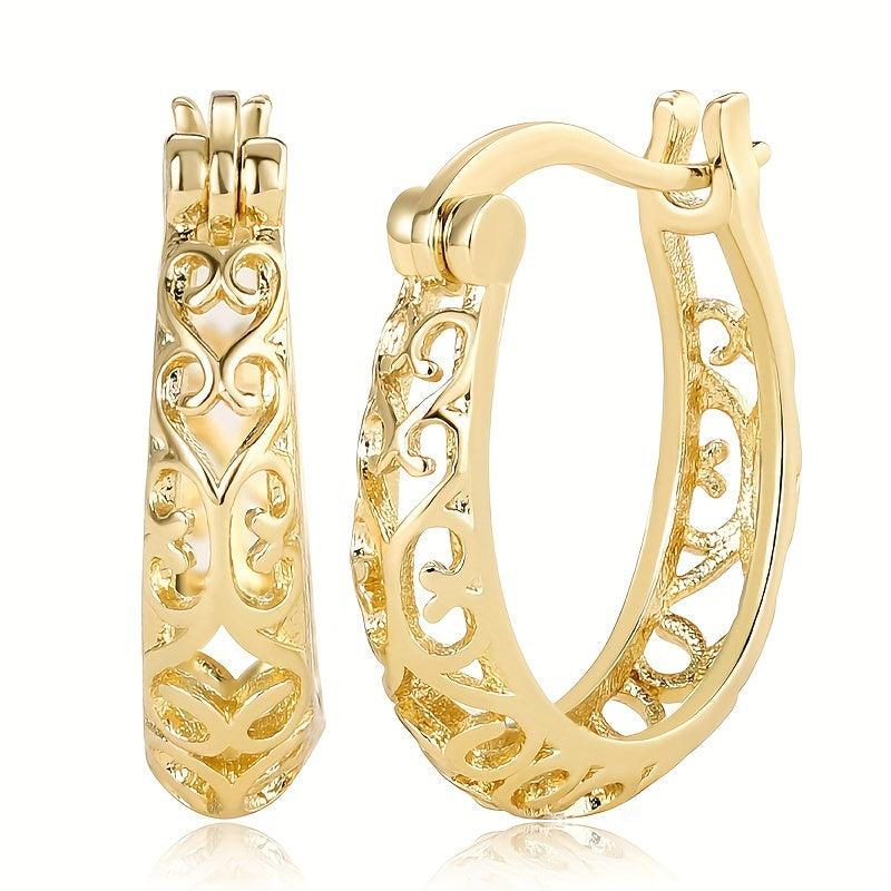 Elegant Silver Hoop Earrings for Women