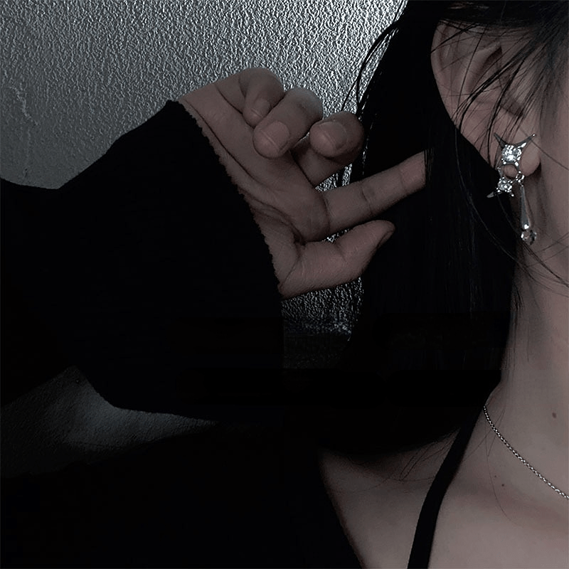 Starlight Cross Earrings