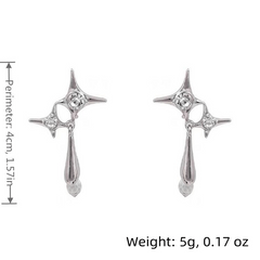 Starlight Cross Earrings