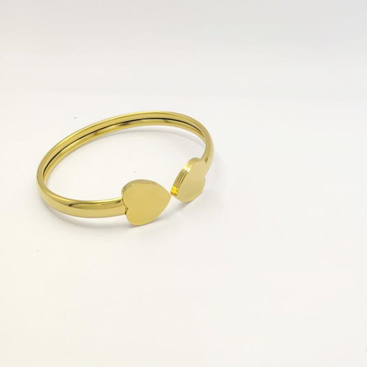 Vintage Chinese Style Stainless Steel Bangle