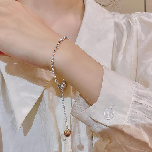 Small Crowd Silvery Bracelet for Girlfriends