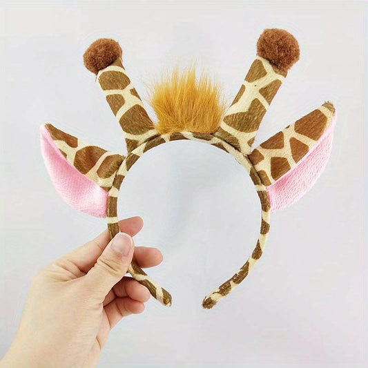 Christmas Animal Headbands Cartoon Headwear Costume Cosplay Party Accessories