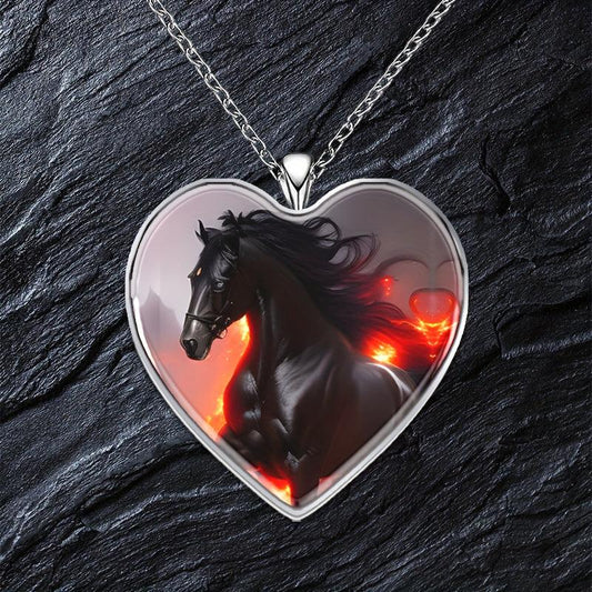Heart Shaped Necklaces for Men and Women - Family Toy for Anniversary