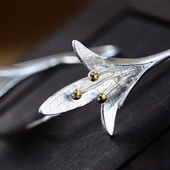 Lily Shape Ear Hook Earrings for Women