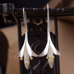 Lily Shape Ear Hook Earrings for Women