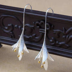 Lily Shape Ear Hook Earrings for Women