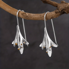 Lily Shape Ear Hook Earrings for Women