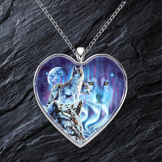 Heart Shaped Necklace For Men And Women Family Toy