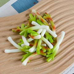 Simulated Mini Green Onion Pendant Funny Vegetable Model Pendant