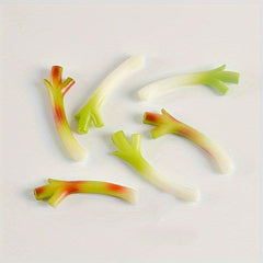 Simulated Mini Green Onion Pendant Funny Vegetable Model Pendant