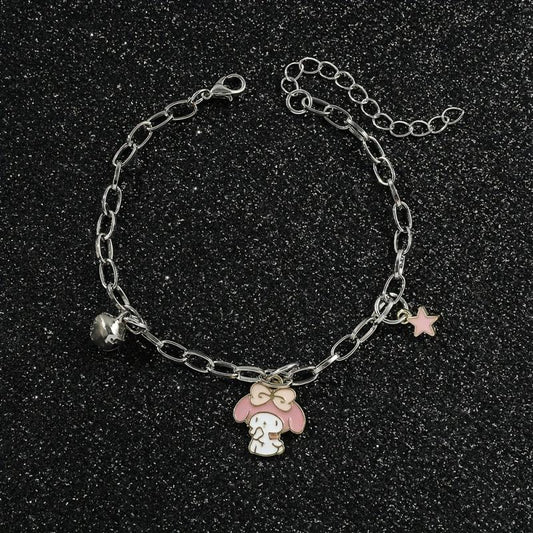 Adjustable Bell Bracelet for Cartoon Lovers