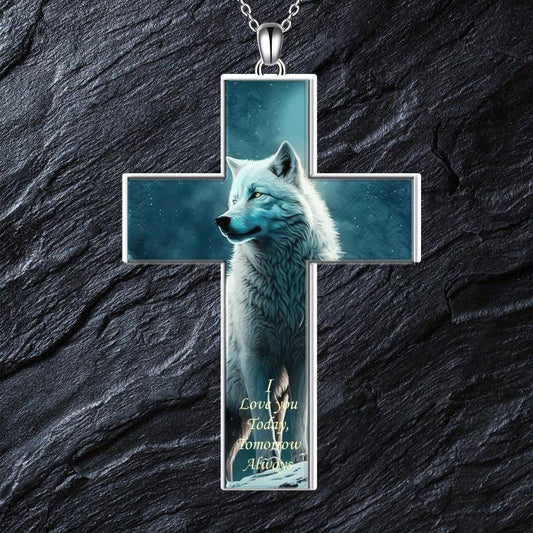 Creative Animal Cross Necklace Party Jewelry Holiday Gift