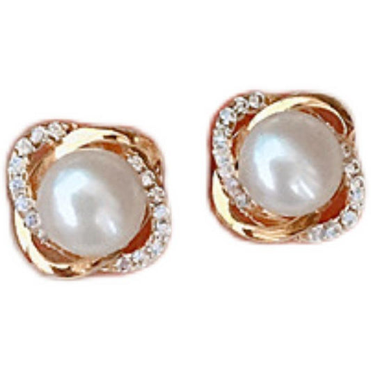 Retro Pearl Earrings for Women