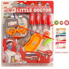 Deluxe Doctor Kit Pretend Play Set with Light & Sound for Kids