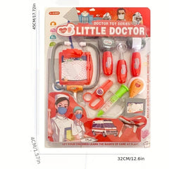 Deluxe Doctor Kit Pretend Play Set with Light & Sound for Kids