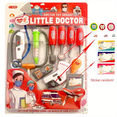 Deluxe Doctor Kit Pretend Play Set with Light & Sound for Kids