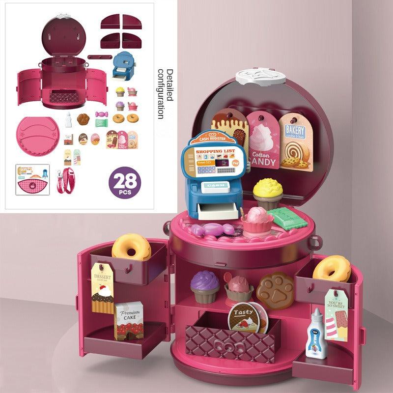 Kids Home Simulation Makeup Bag Toy with Surprises