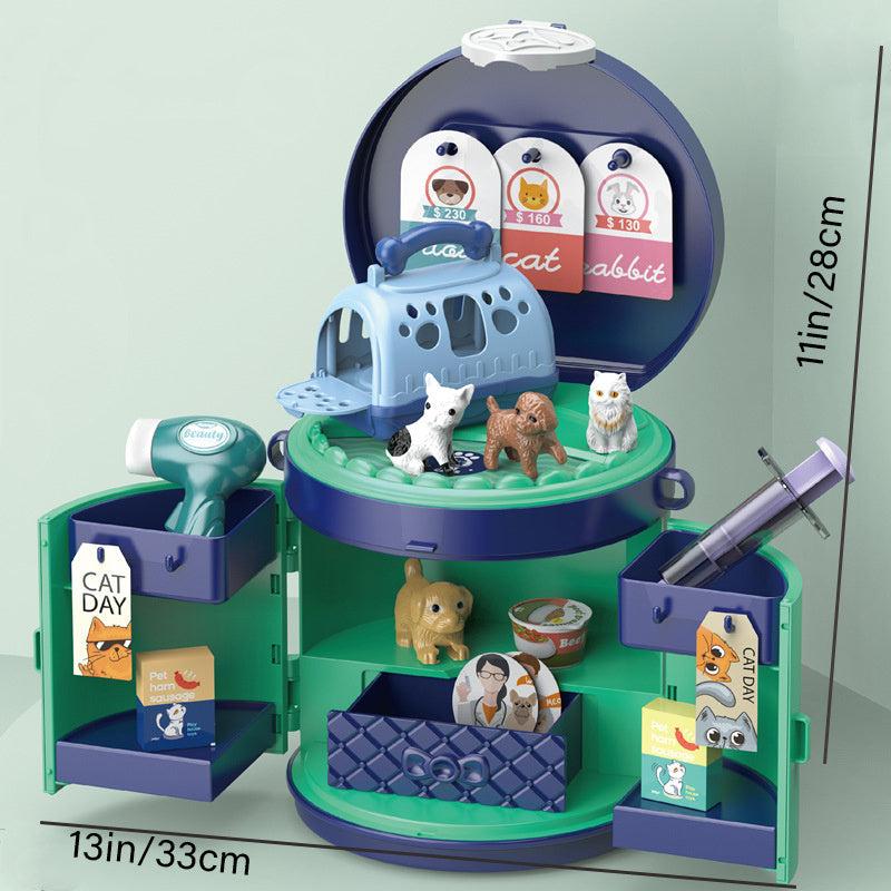 Kids Home Simulation Makeup Bag Toy with Surprises