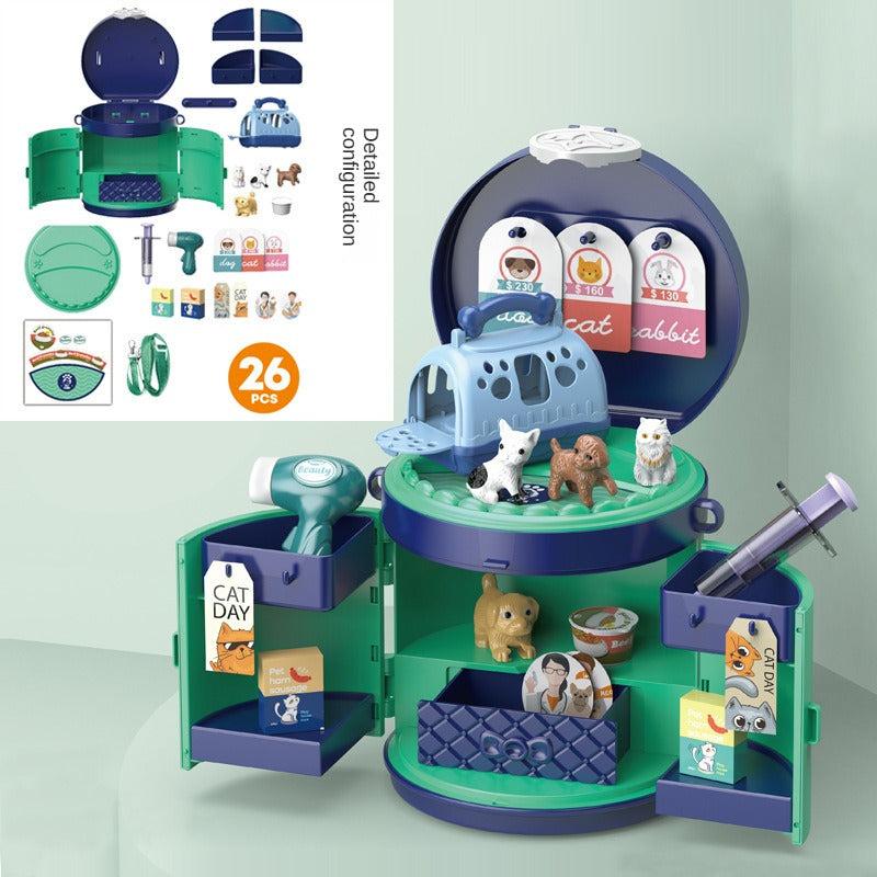Kids Home Simulation Makeup Bag Toy with Surprises