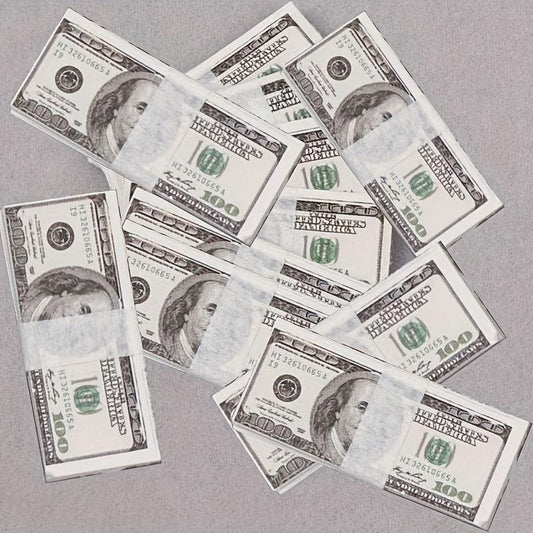 Mini Doll Money Mini Dollar Bill Model Toys Dollhouse Accessories Surprise Gift