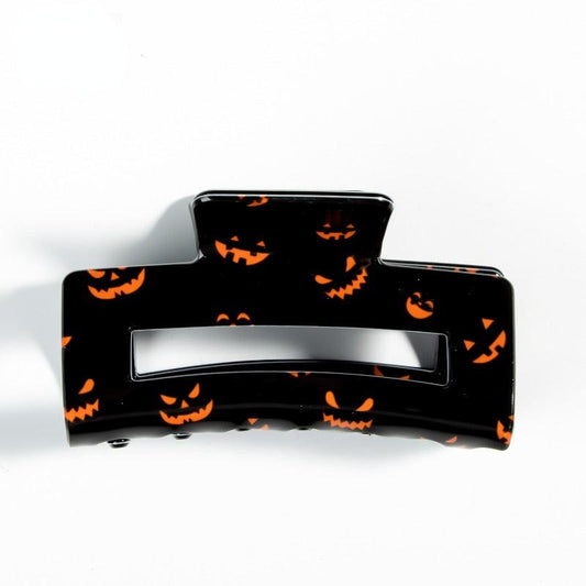 Women Halloween Gothic Pumpkin Skull Hairpin