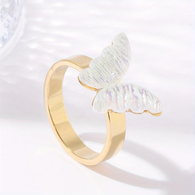 Personalized Stainless Steel Ring N001 Size 6