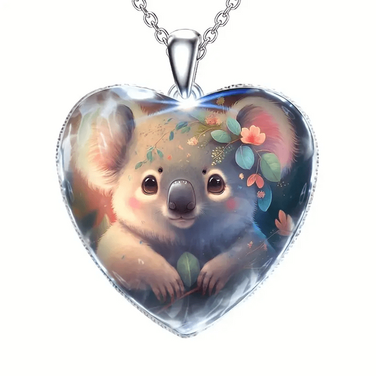 Koala Bear Necklace Pendant Necklace Kids Holiday Gift