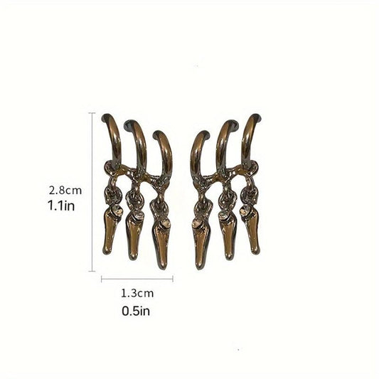 Three layer Star Stud Earrings for Girls