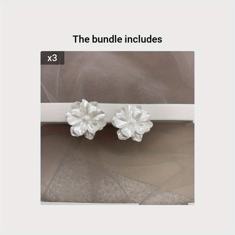 Camellia Earrings - Stunning Holiday Gift for Her