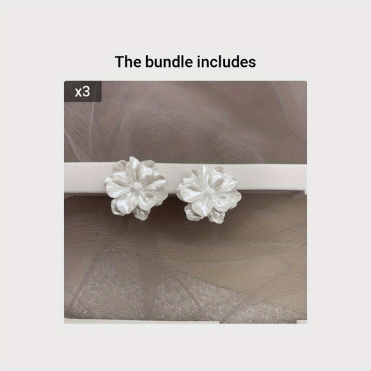 Camellia Earrings - Stunning Holiday Gift for Her