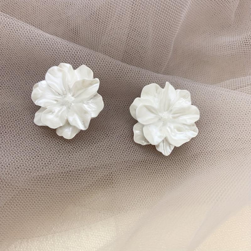 Camellia Earrings - Stunning Holiday Gift for Her