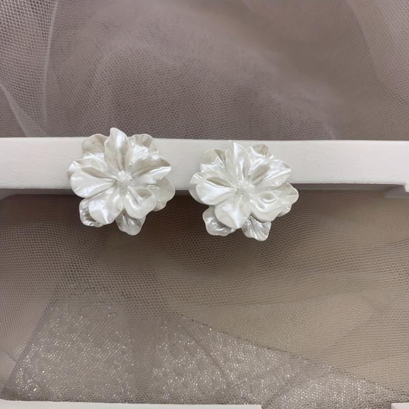 Camellia Earrings - Stunning Holiday Gift for Her