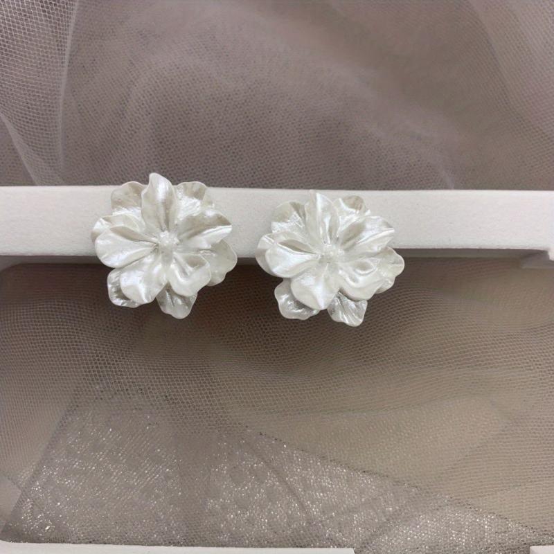 Camellia Earrings - Stunning Holiday Gift for Her