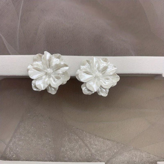 Camellia Earrings - Stunning Holiday Gift for Her