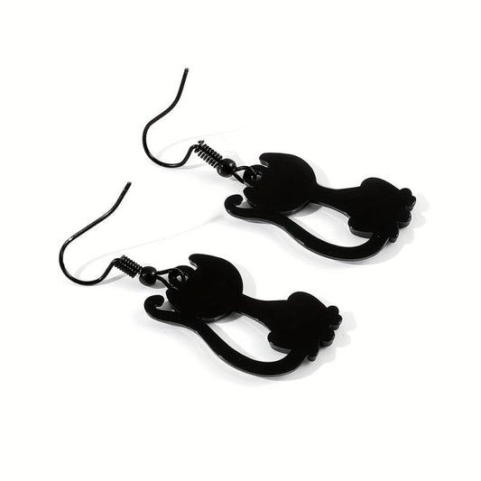 Cheshire Cat Earrings Cartoon Drop Earring Christmas