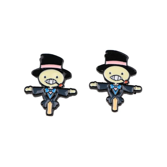 Cartoon Stud Earrings For Woman Girls Kids Party Jewelry Anime Earrings Gift