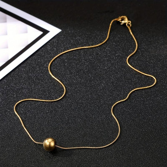 Beaded Pendant Necklace Chain Necklace Women