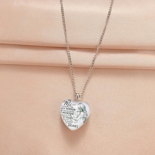 Crystal Pendant Alphabet Necklace English Birthday Gift