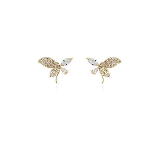 Japanese Light Stud Earrings Face Thin Earrings Female Gift