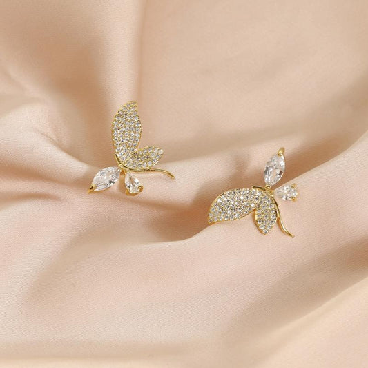 Japanese Light Stud Earrings Face Thin Earrings Female Gift
