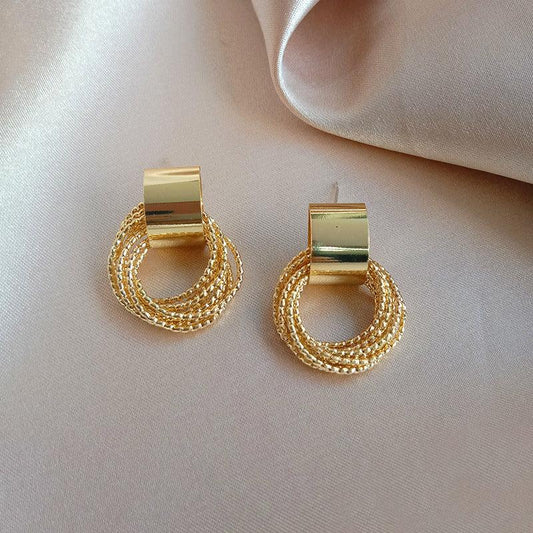 Sweet Temperament Earrings Wrap Stud Earrings