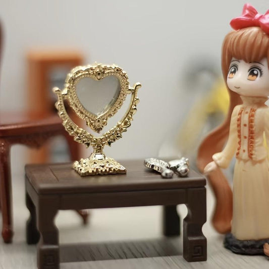 Dollhouse Accessories Furniture Dressing Table Playhouse Toys